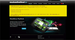 Desktop Screenshot of muabandienthoai.biz